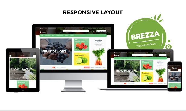 Brezza - Fruit Store Multipurpose HTML Template