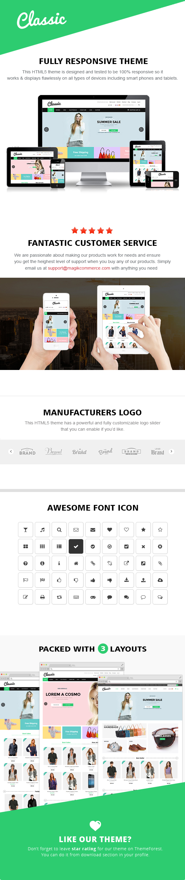 Classic - Responsive Multipurpose HTML5 Template