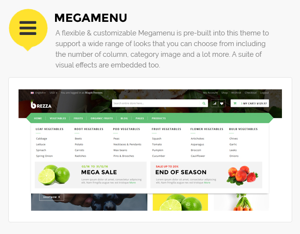 fruit store template